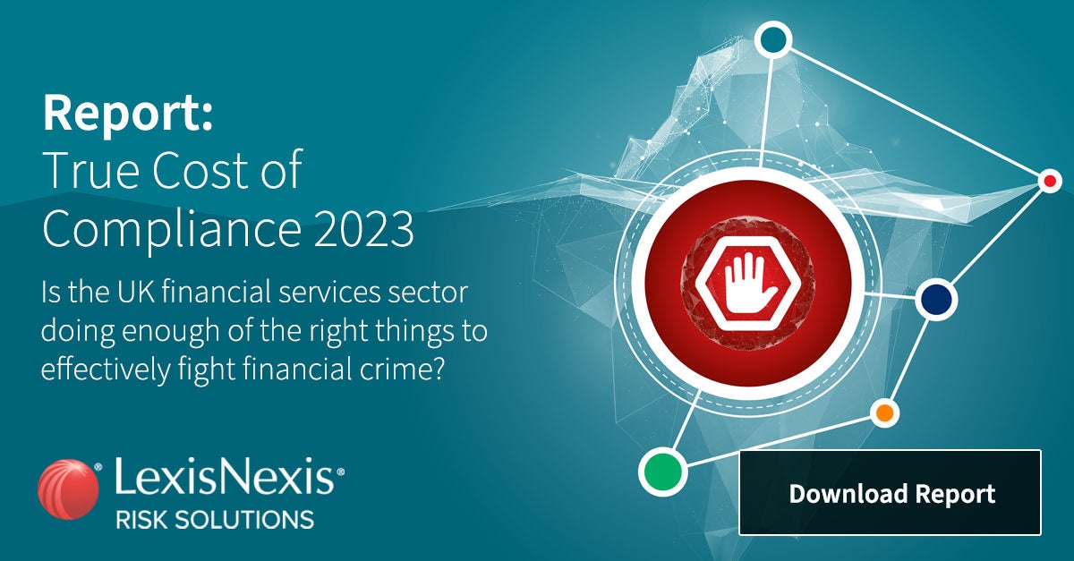 Report True Cost of Compliance 2023 LexisNexis Risk Solutions